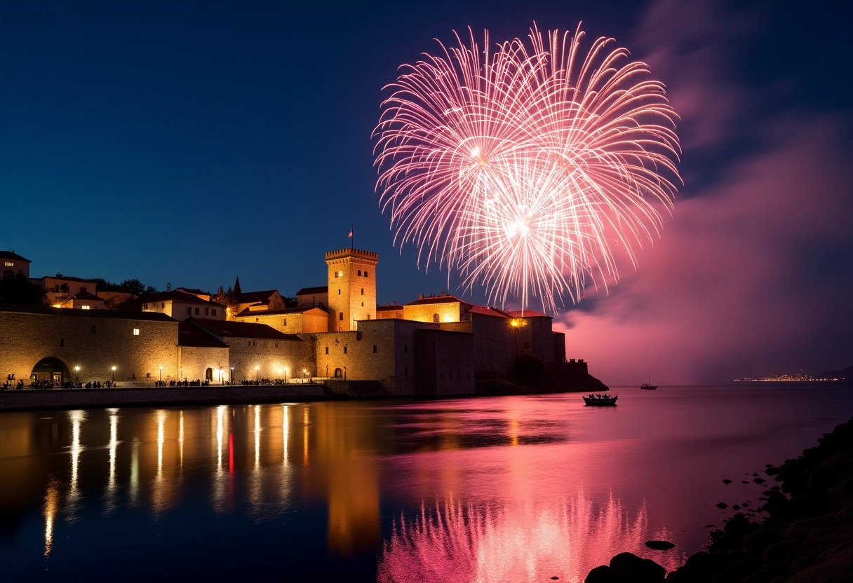 feu d artifice aigues-mortes